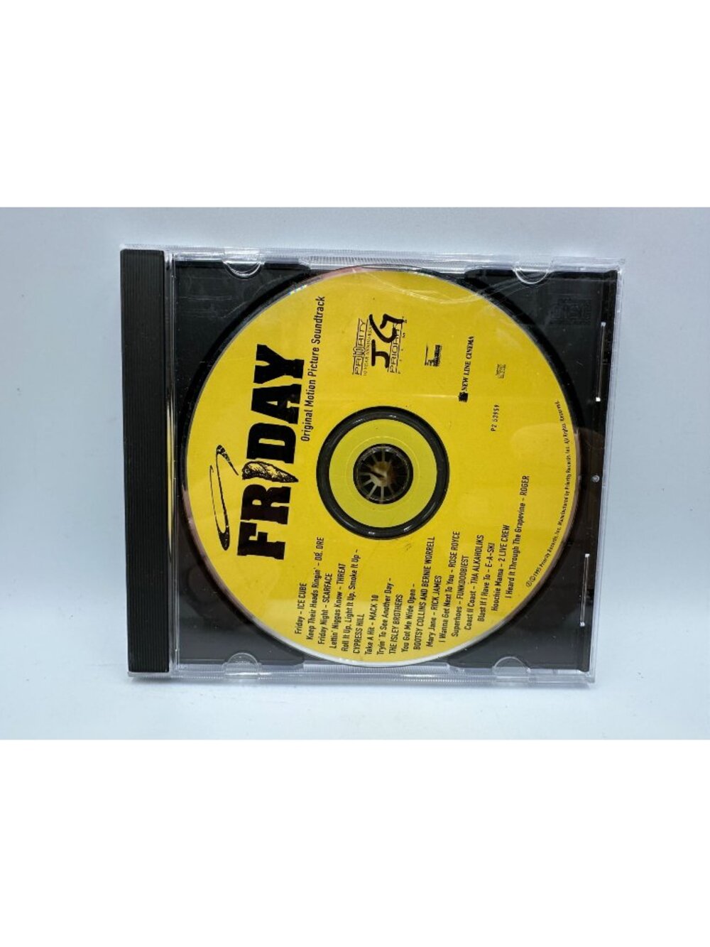 Friday Original Motion Picture Soundtrack CD 1995 Priority R&B Hip Hop Soundtrac